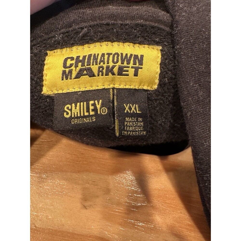CHINATOWN MARKET Money ball graphic hooded sweatshirt black men’s XXL - Picture 11 of 11